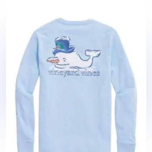 VINE YARD V BOY WHALE FROSTY LONG SLEEVE TEE - Picture 5 of 5
